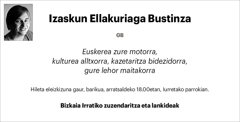 Izaskun Ellakuriaga (Bizkaia Irratia) 3x2