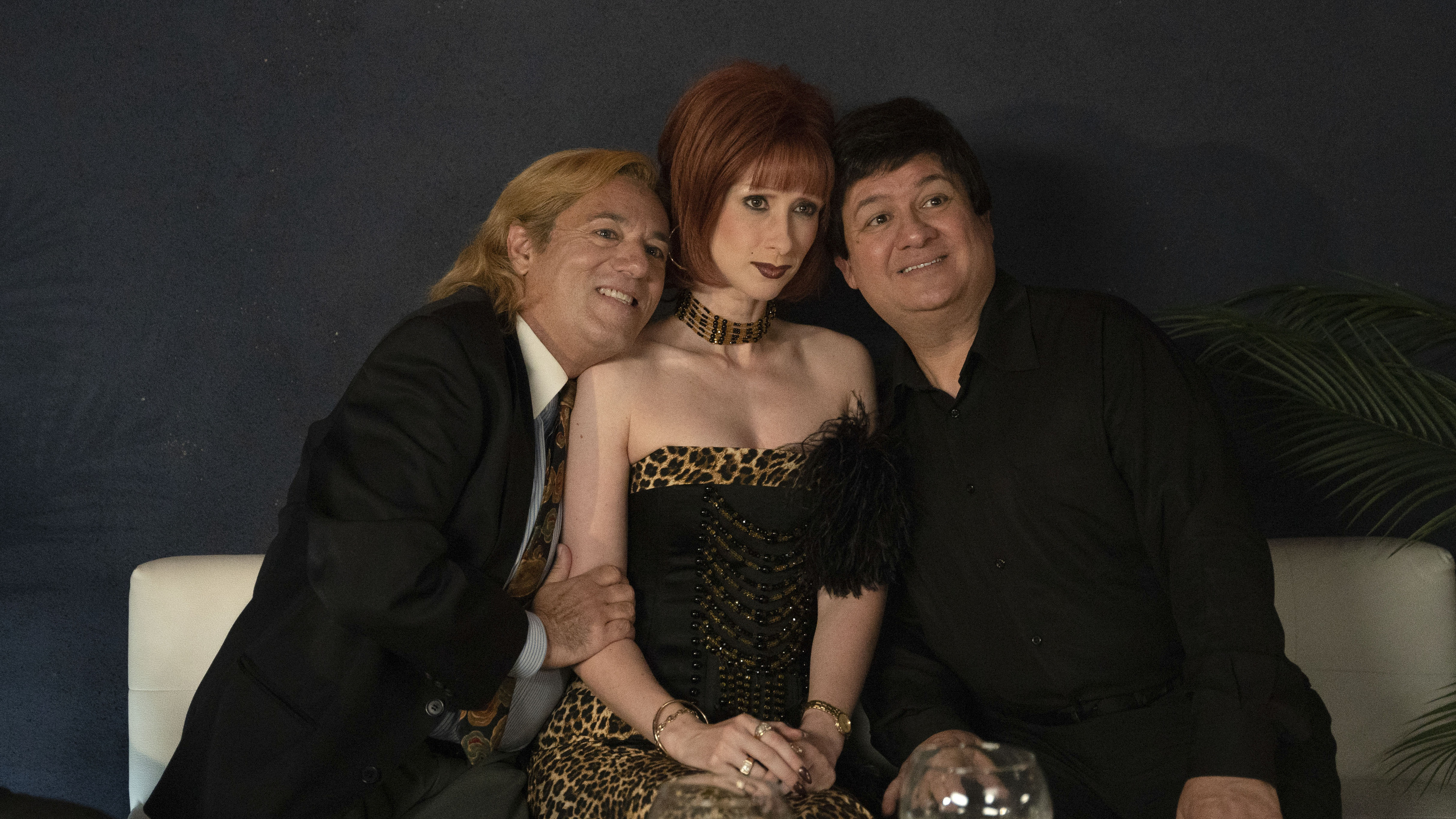 Pepon Nieto, Ingrid Garcia-Johnson eta Secun de la Rosa, 'Superestar' telesailean. NETFLIX