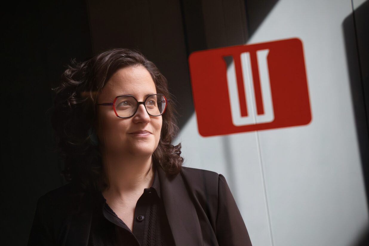 Txell Partal 'Vilaweb'-eko editorea. VILAWEB