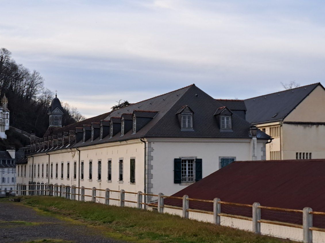 Betharramgo ikastetxea, artxiboko irudi batean. BERRIA