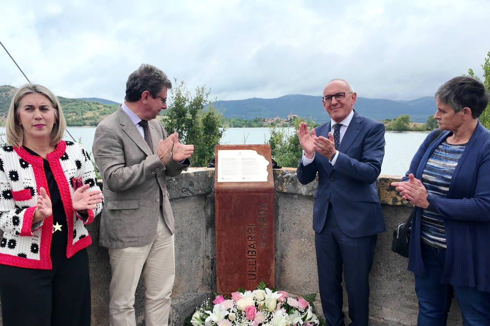 Ramiro Gonzalez homenaje embalse Ramiro Gonzalez homenaje embalse