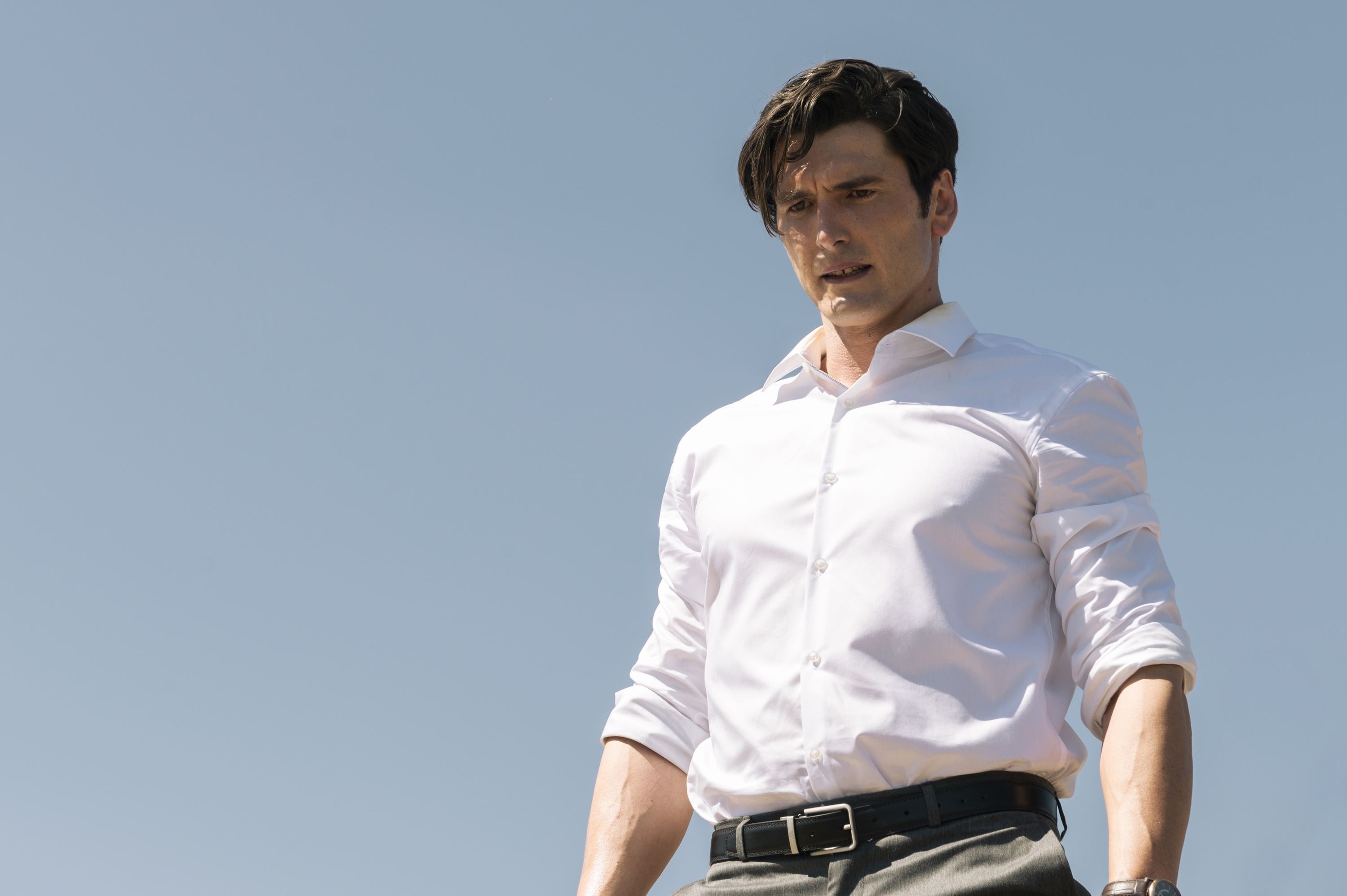 Yon Gonzalez aktorea, 'Memento Mori' telesailean. TXUCA PEREIRA