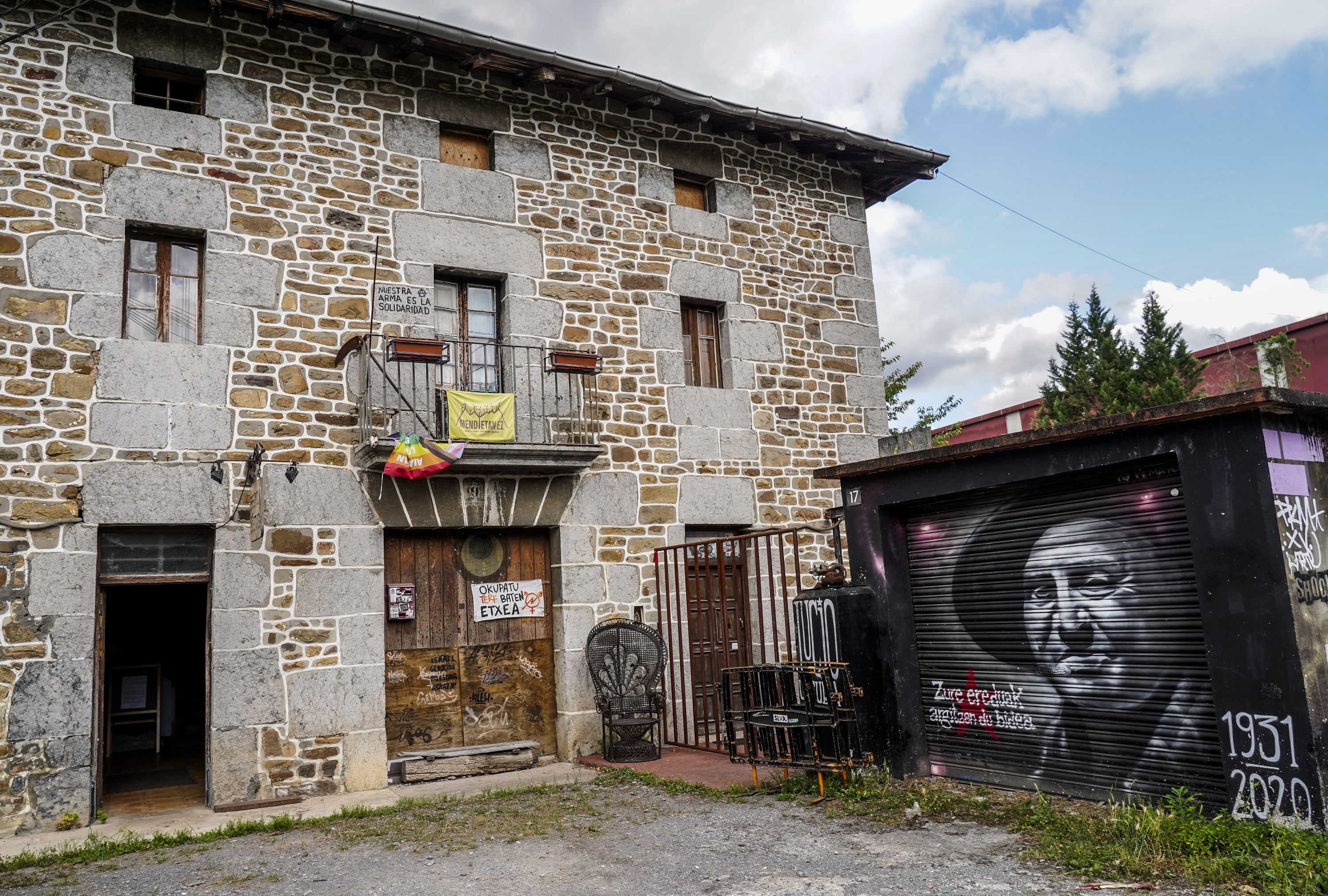 Orbeko Etxerako sarbidea, Laudion. MARISOL RAMIREZ / FOKU