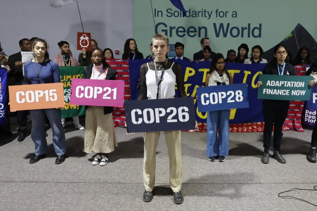 AZERBAIJAN COP29 PROTEST AZERBAIJAN COP29 PROTEST