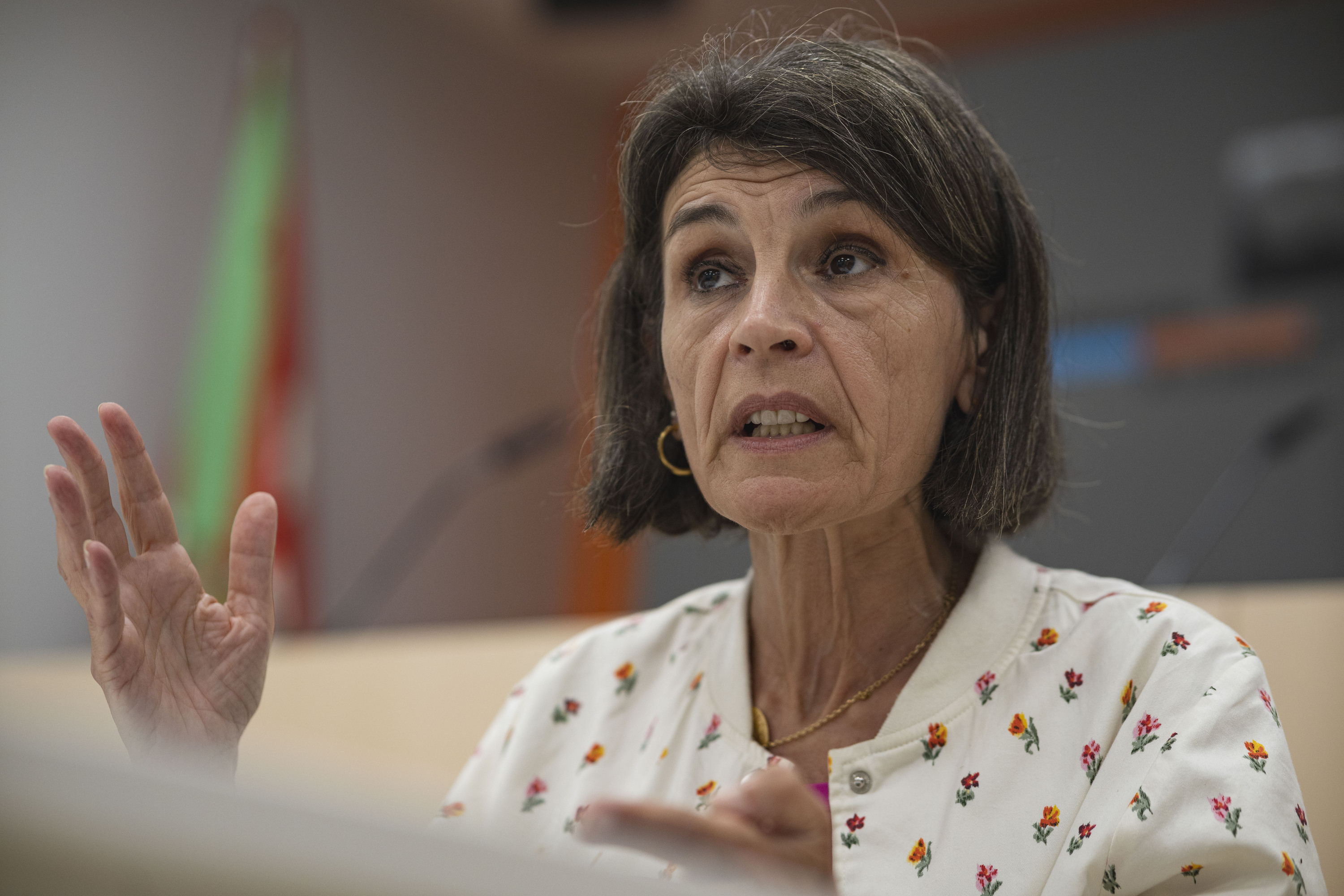 Nerea Melgosa Eusko Jaurlaritzako sailburua, artxiboko irudi batean. ARITZ LOIOLA / FOKU