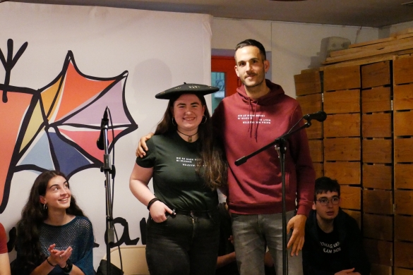 (ID_17176819371235) Nafarroako Eskolarteko Bertsolari Txapelketako finala Laban.