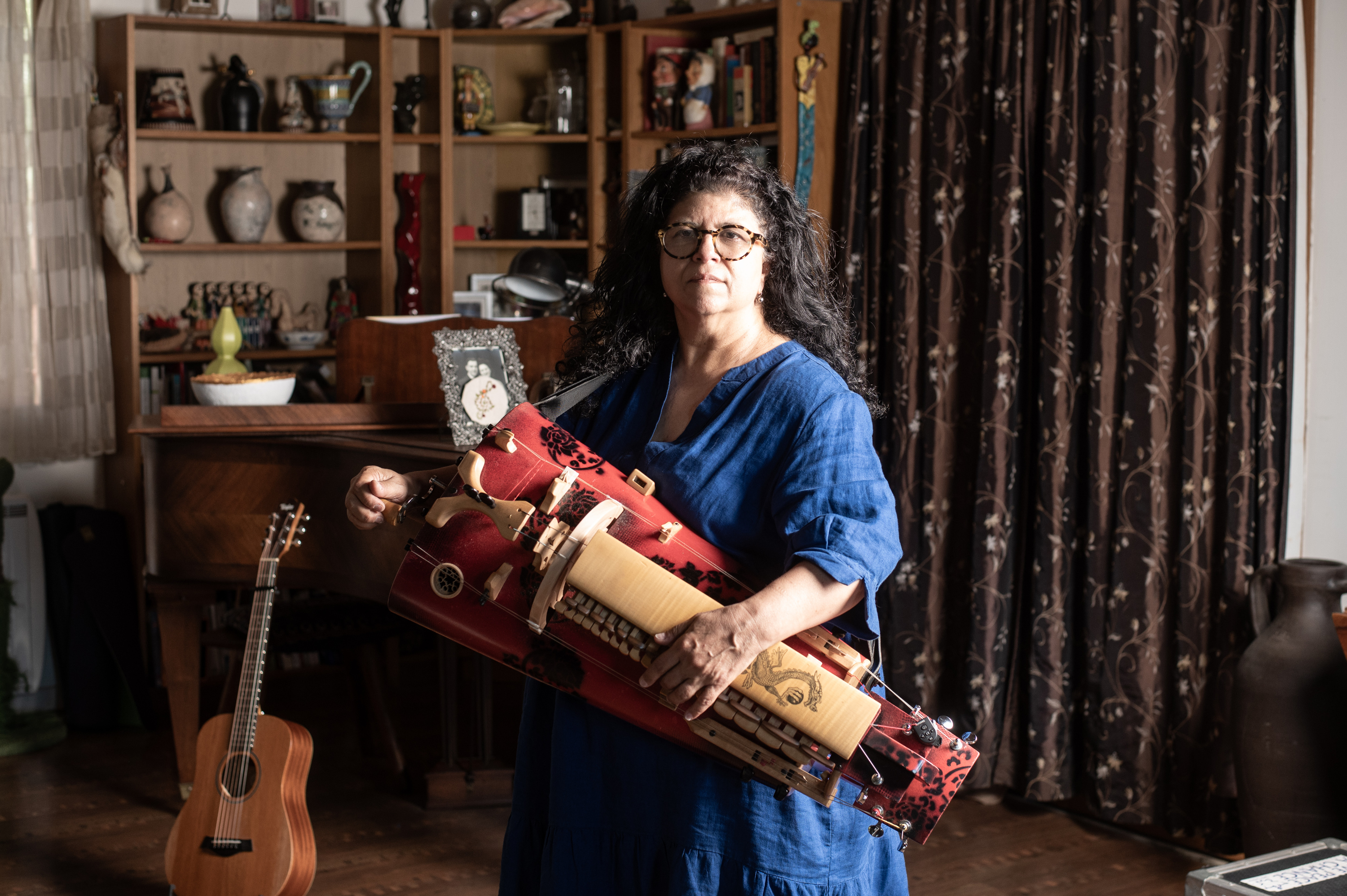Caroline Philipps, zarrabetea eskuetan. PATXI BELTZAIZ