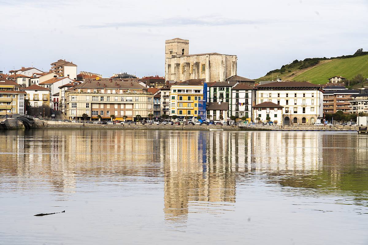 Zumaia, artxiboko irudi batean. GORKA RUBIO / FOKU