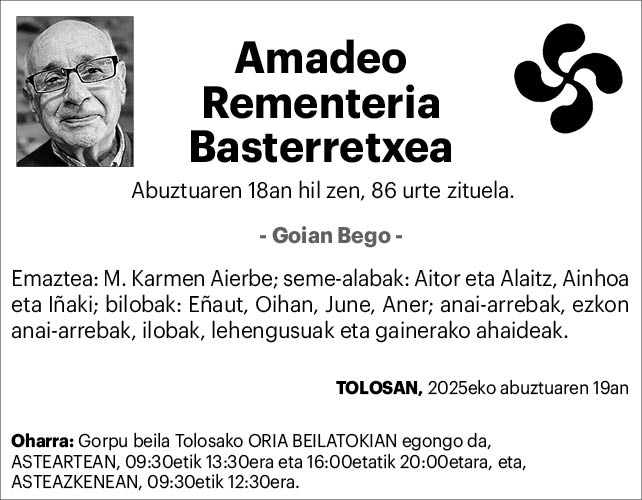 Amadeo Rementeria 2x2