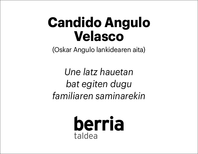 candido Berria eskela