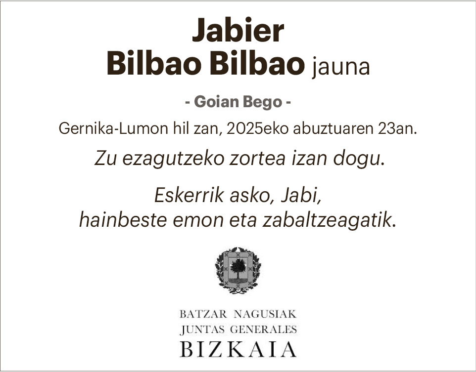 Jabier Bilbao 2x2