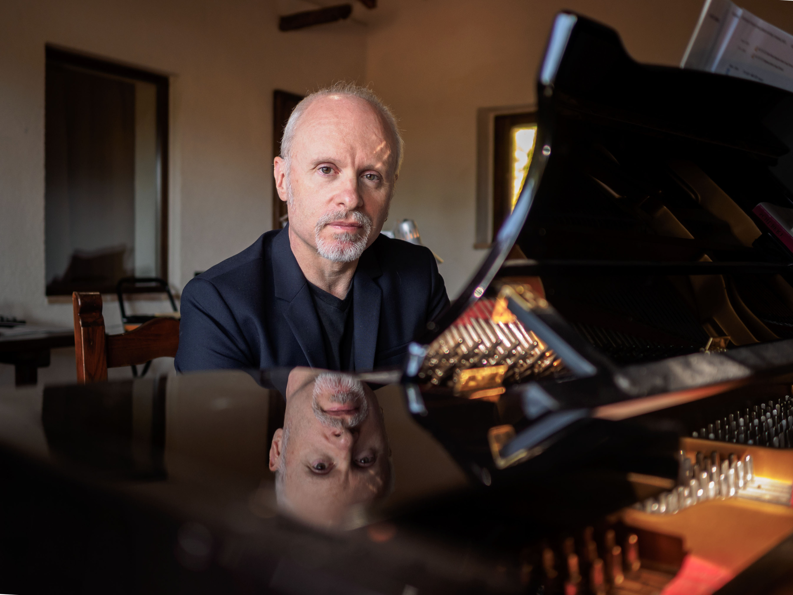 Ramon Lazkano, konpositore eta piano jolea. MARCO GIUGLIARELLI