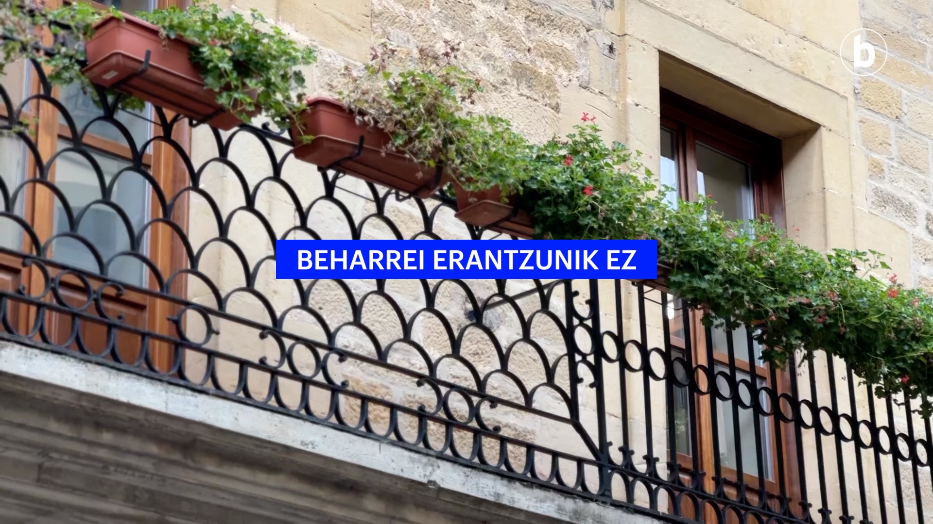 BEHARREI ERANTZUNIK EZ