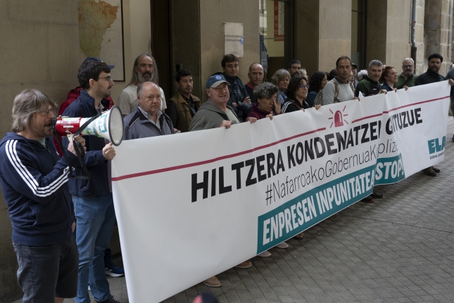 (ID_15262126) (Jagoba Manterola/@FOKU) 2025-08-29, Iruñea. Azkeneko lan heriotza salatzeko mobilizazioa egin dute LAB, ESK, STEILA... (ID_15262126) (Jagoba Manterola/@FOKU) 2025-08-29, Iruñea. Azkeneko lan heriotza salatzeko mobilizazioa egin dute LAB, ESK, STEILA...