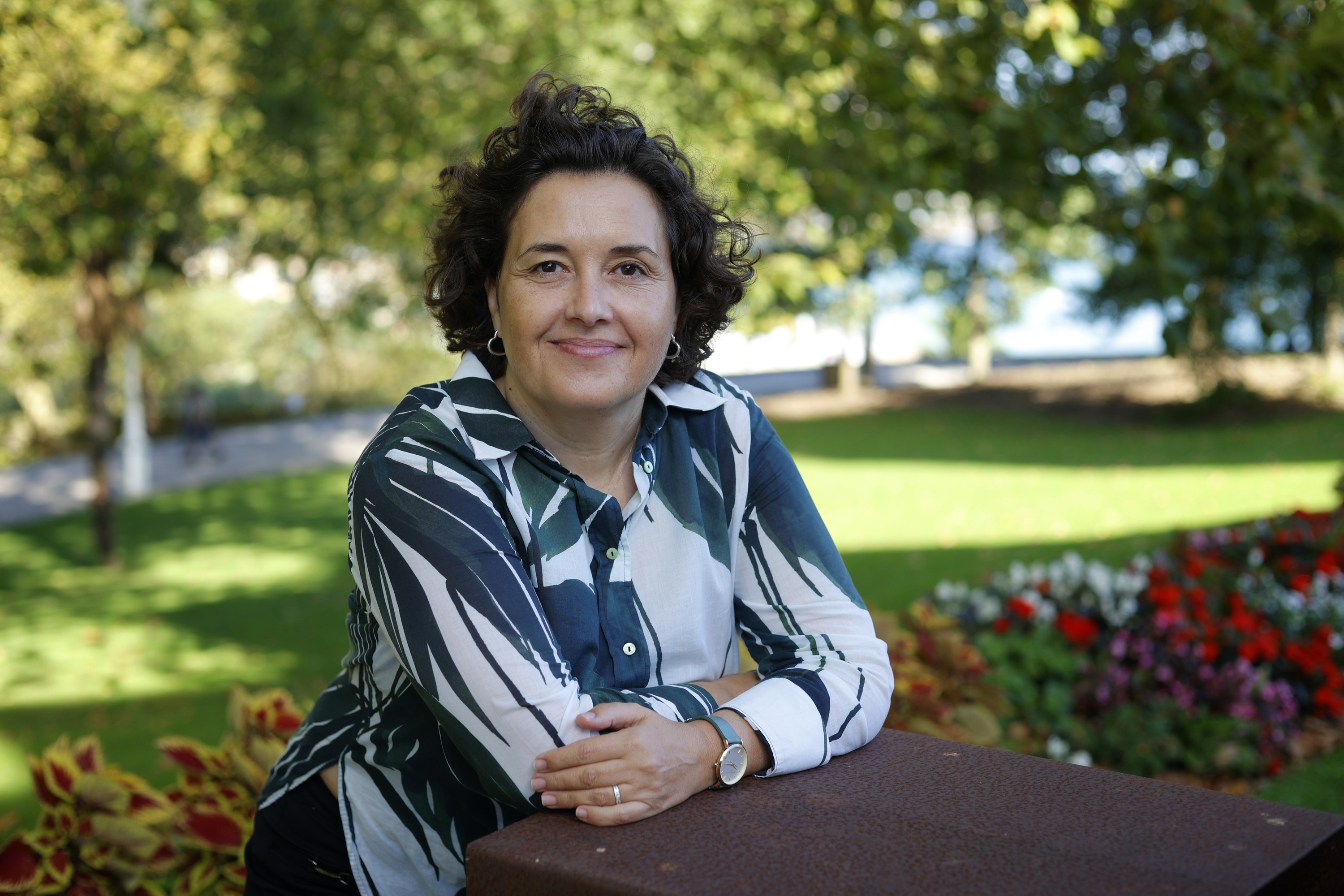 Maria Jose Aldanas, Feantsa erakundeko eskubideen arloko arduraduna. MAIALEN ANDRES / FOKU