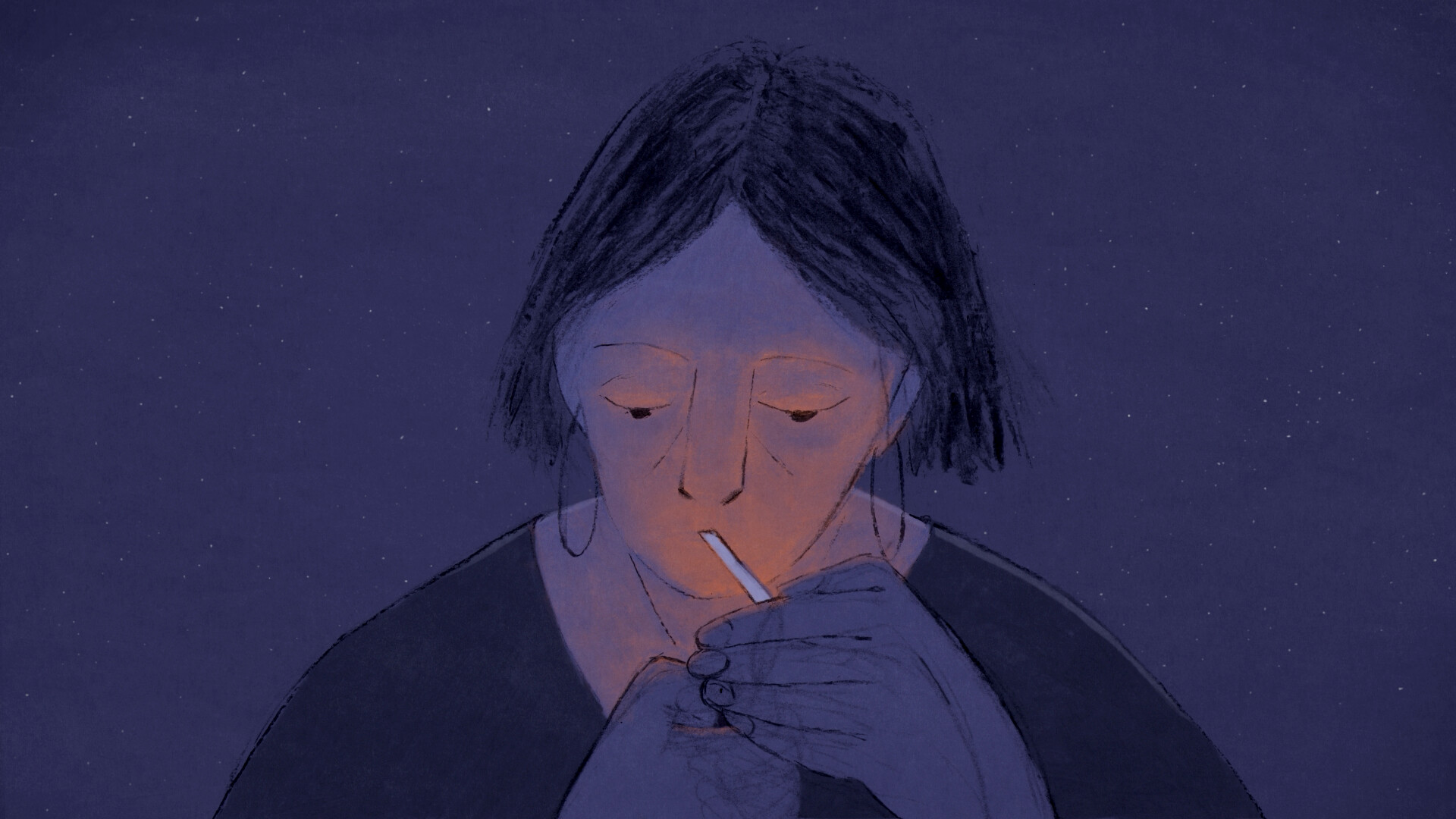 Maria Trigoren 'It shouldn't rain tomorrow' filmeko irudi bat. BERRIA