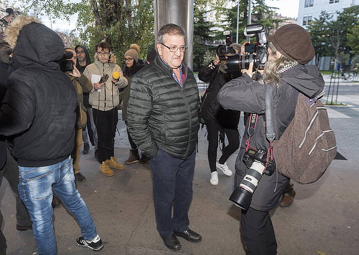 Aitor Telleria, sei urte eta sei hilabeteko espetxe zigorra jaso du. JUANAN RUIZ / FOKU