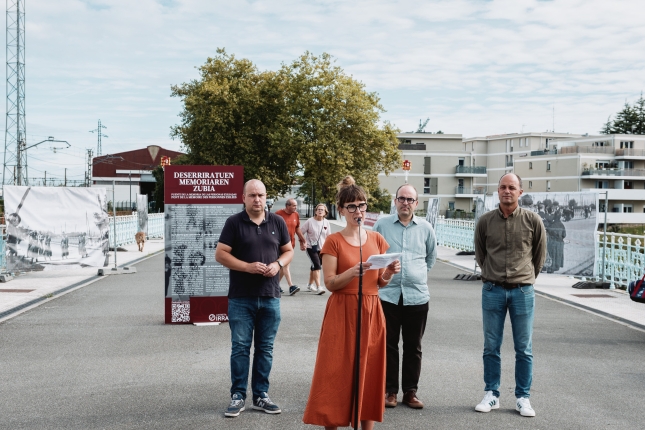 guz DeserriratuenMemoriarenZubiarenErakusketa Hendaia GuillaumeFauveau 1