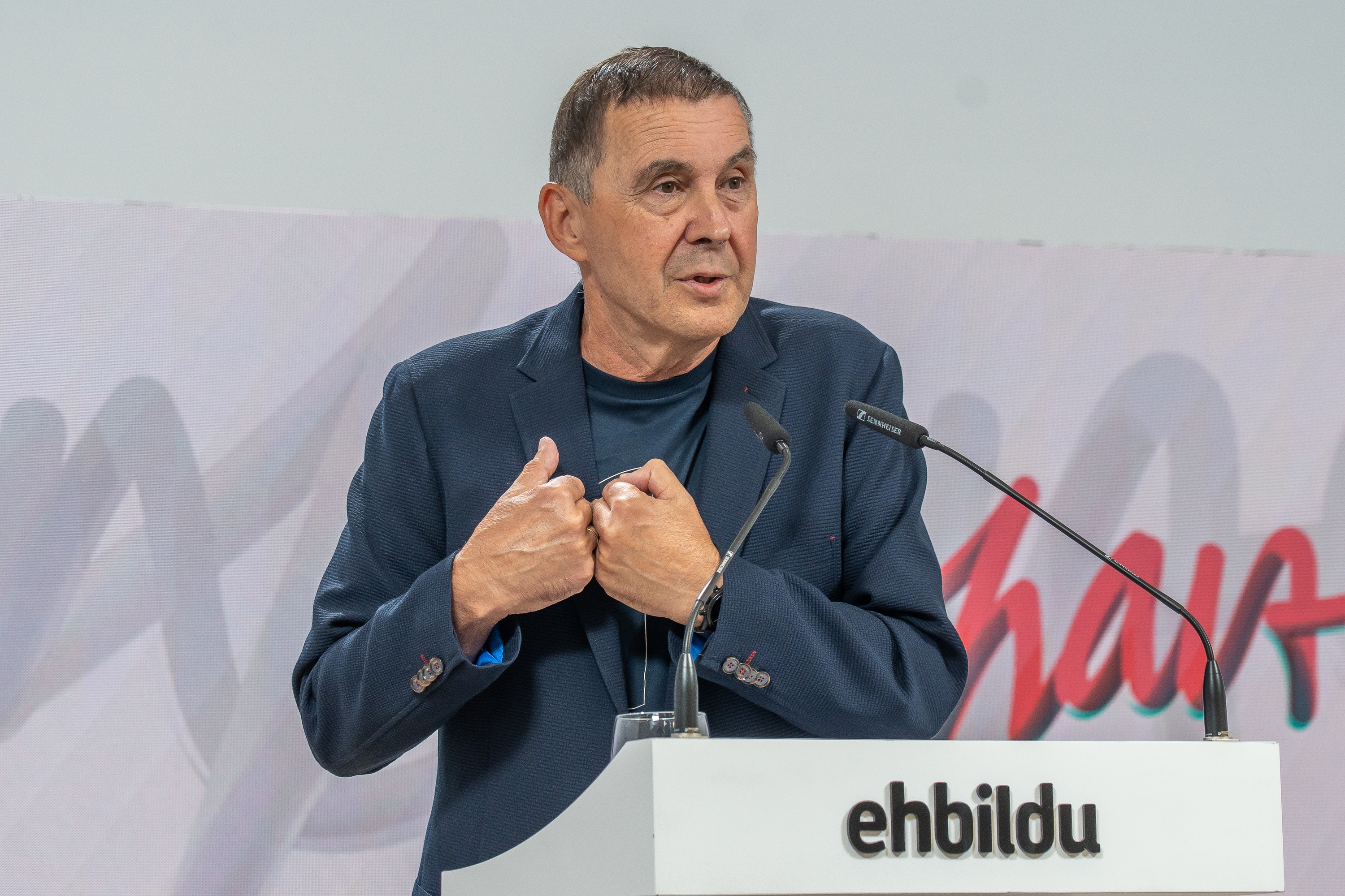 Arnaldo Otegi, artxiboko argazki batean. ANDONI CANELLADA / FOKU