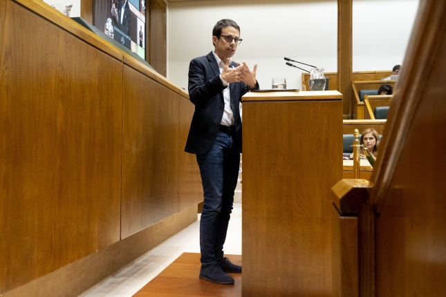 (ID_15330591) (Raul Bogajo/@FOKU) 2025-09-18, Gasteiz. Eusko Legebiltzarra