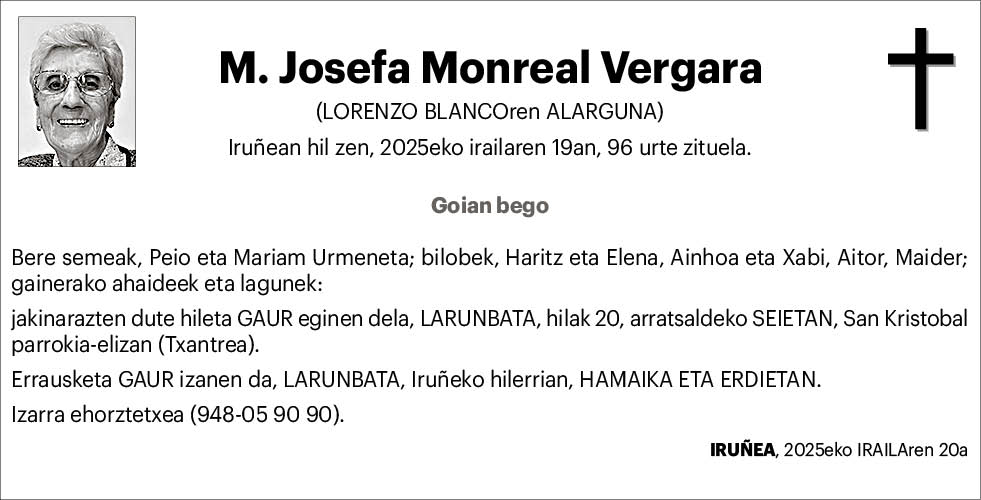 Josefa Monreal Vergara 3x2