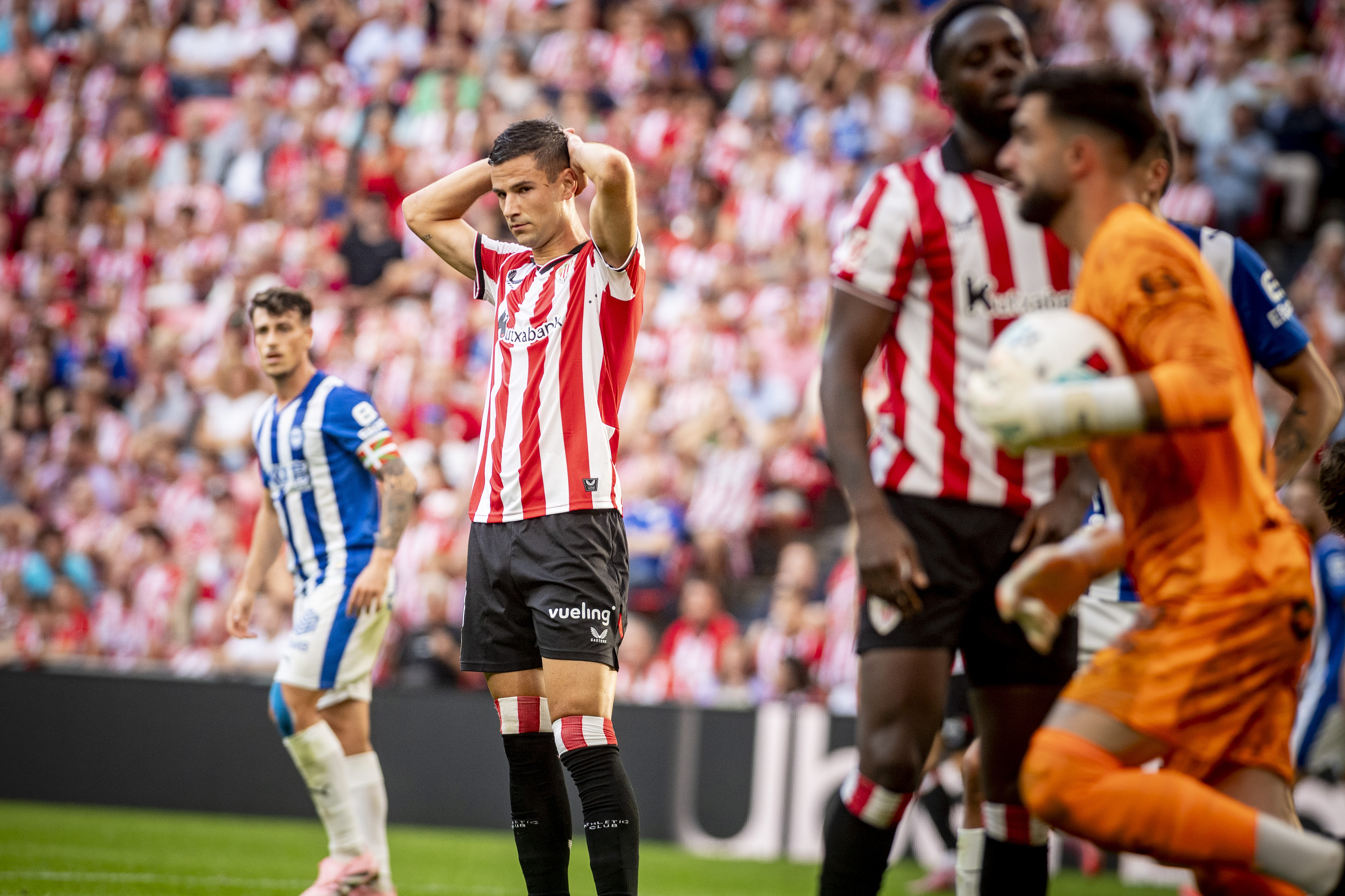 Gorka Guruzeta eta Iñaki Williams. JAIZKI FONTANEDA / FOKU