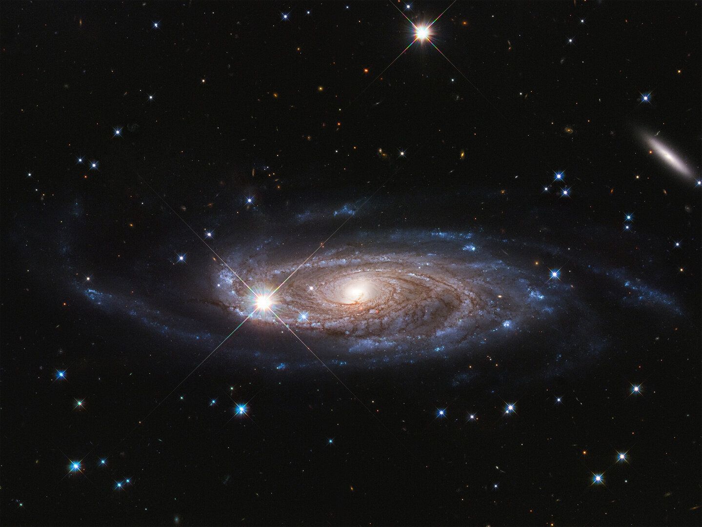 Rubin galaxiaren irudia, Hubble teleskopioarekin aterata. EUROPEAN SPACE AGENCY