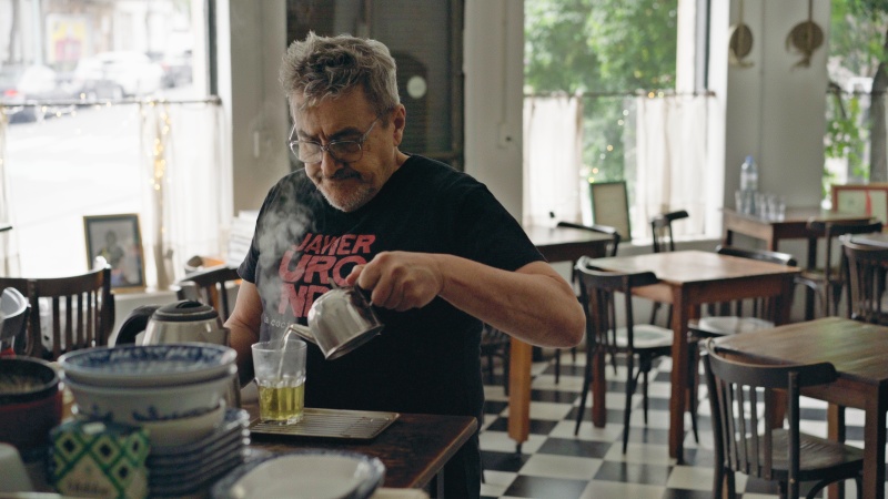 'Jota Urondo, un cocinero impertinente' filmeko fotograma bat.