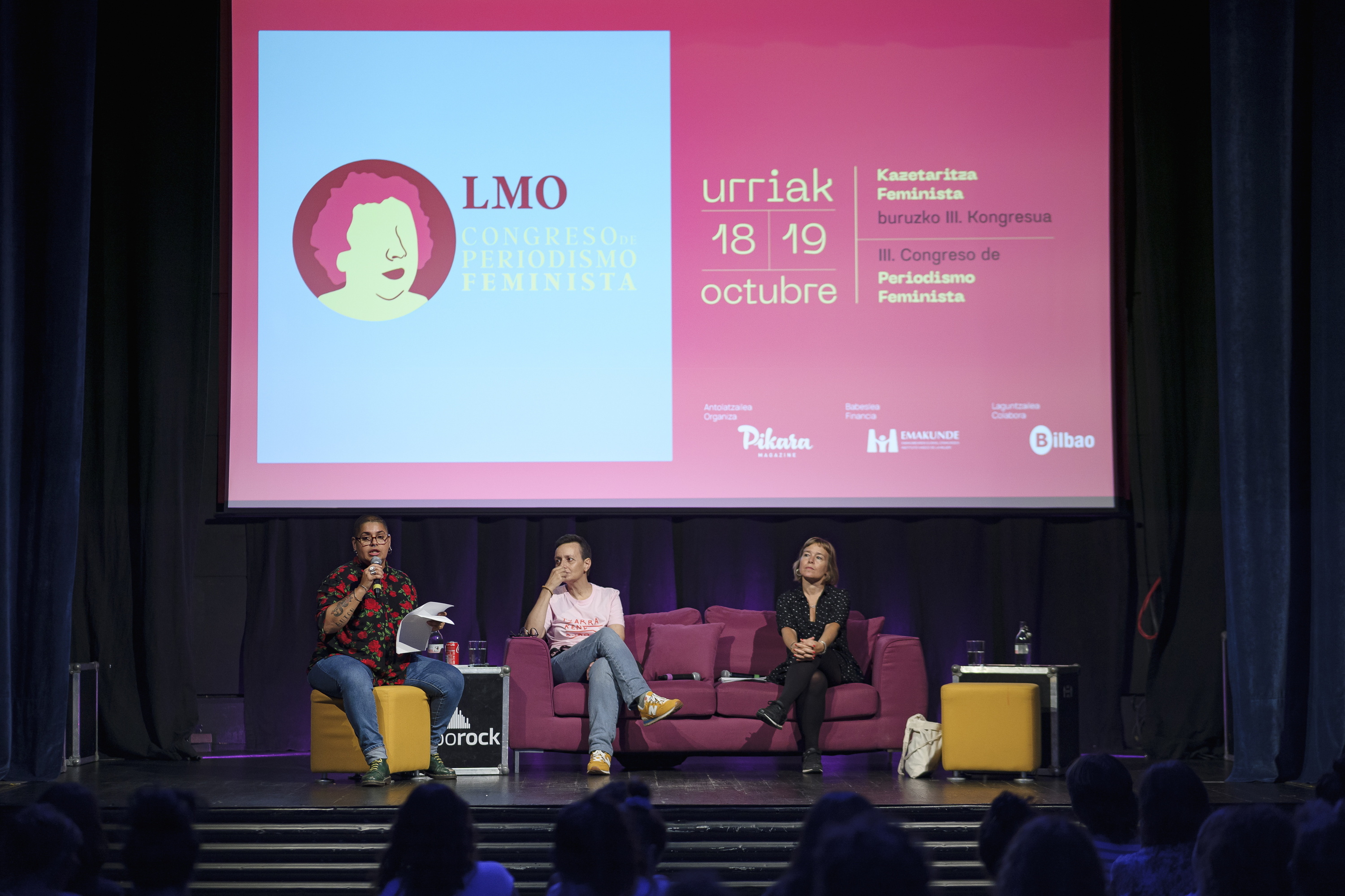 2023an egindako Kazetaritza Feministari Buruzko III. Kongresua, Bilbon. ARITZ LOIOLA / FOKU