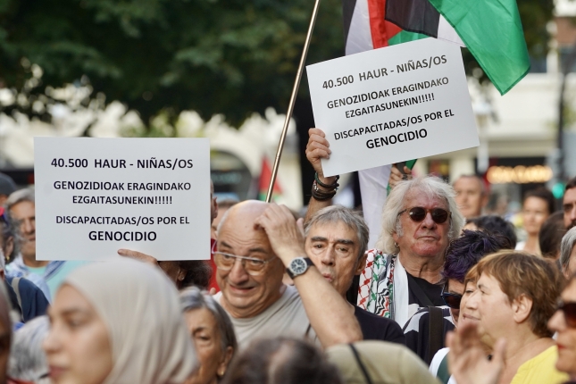 protestak eta Gaza