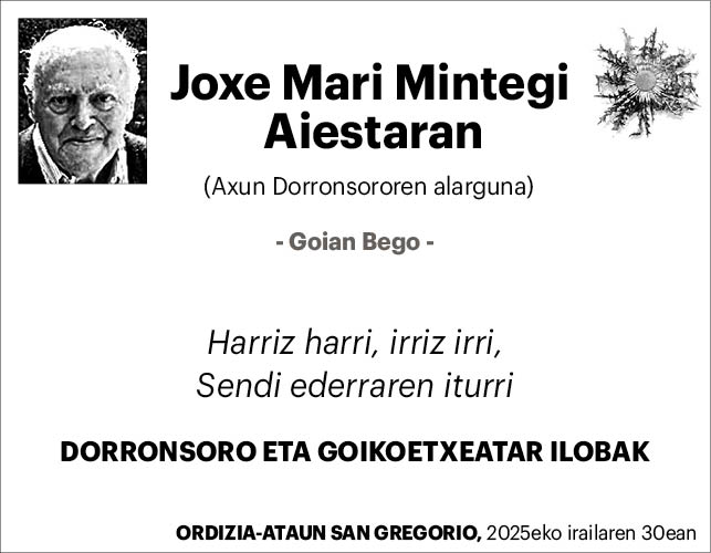 JoxeMari Mintegi 2x2