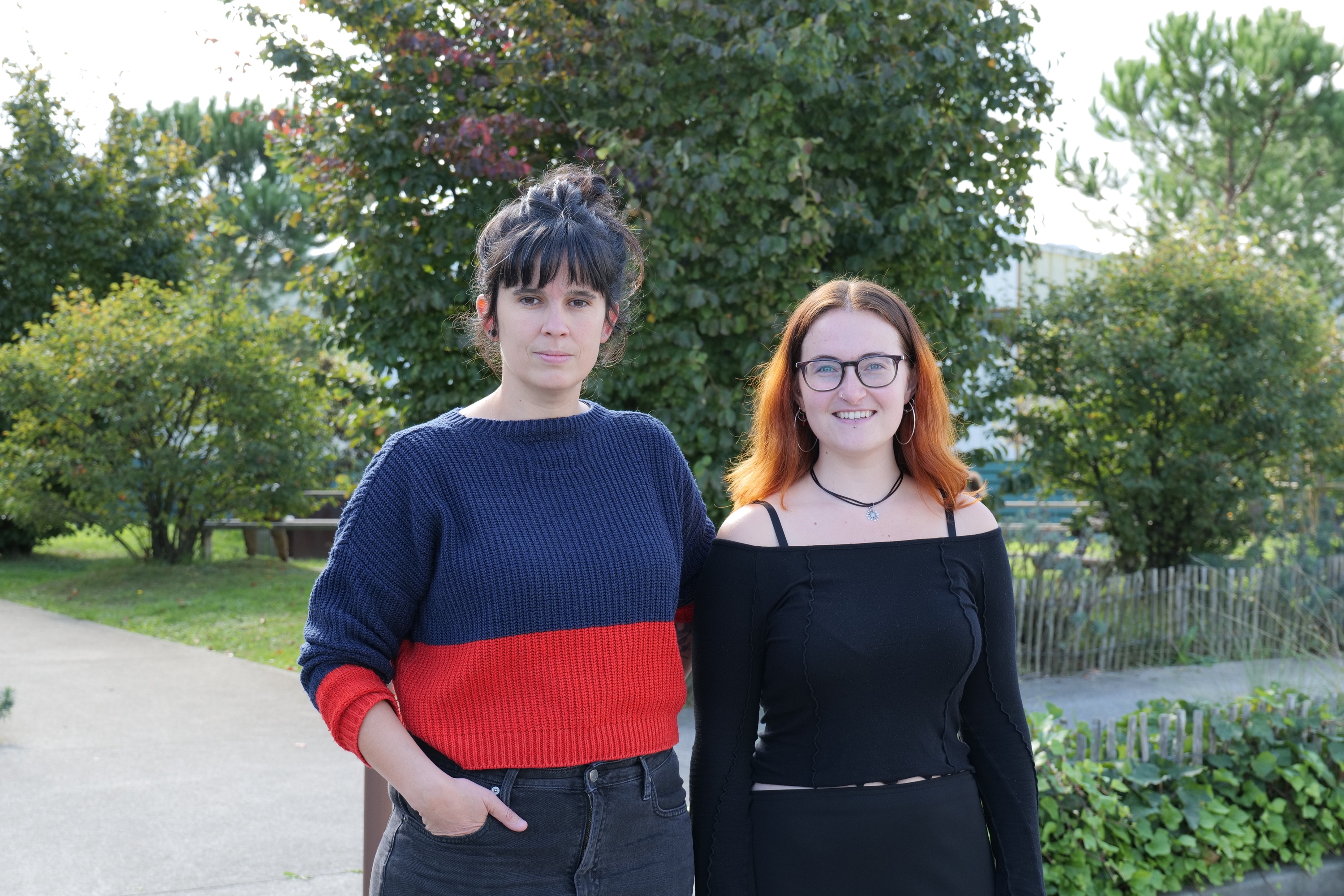 'Zebrabidea' saioko aurkezle berriak: Arantxa Idieder eta Malen Frantzesena. ARROSA