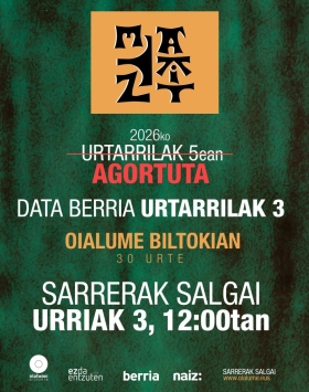 (ID_17593175311285) Etzakit taldearen itzulerako kontzertuaren kartela (ID_17593175311285) Etzakit taldearen itzulerako kontzertuaren kartela
