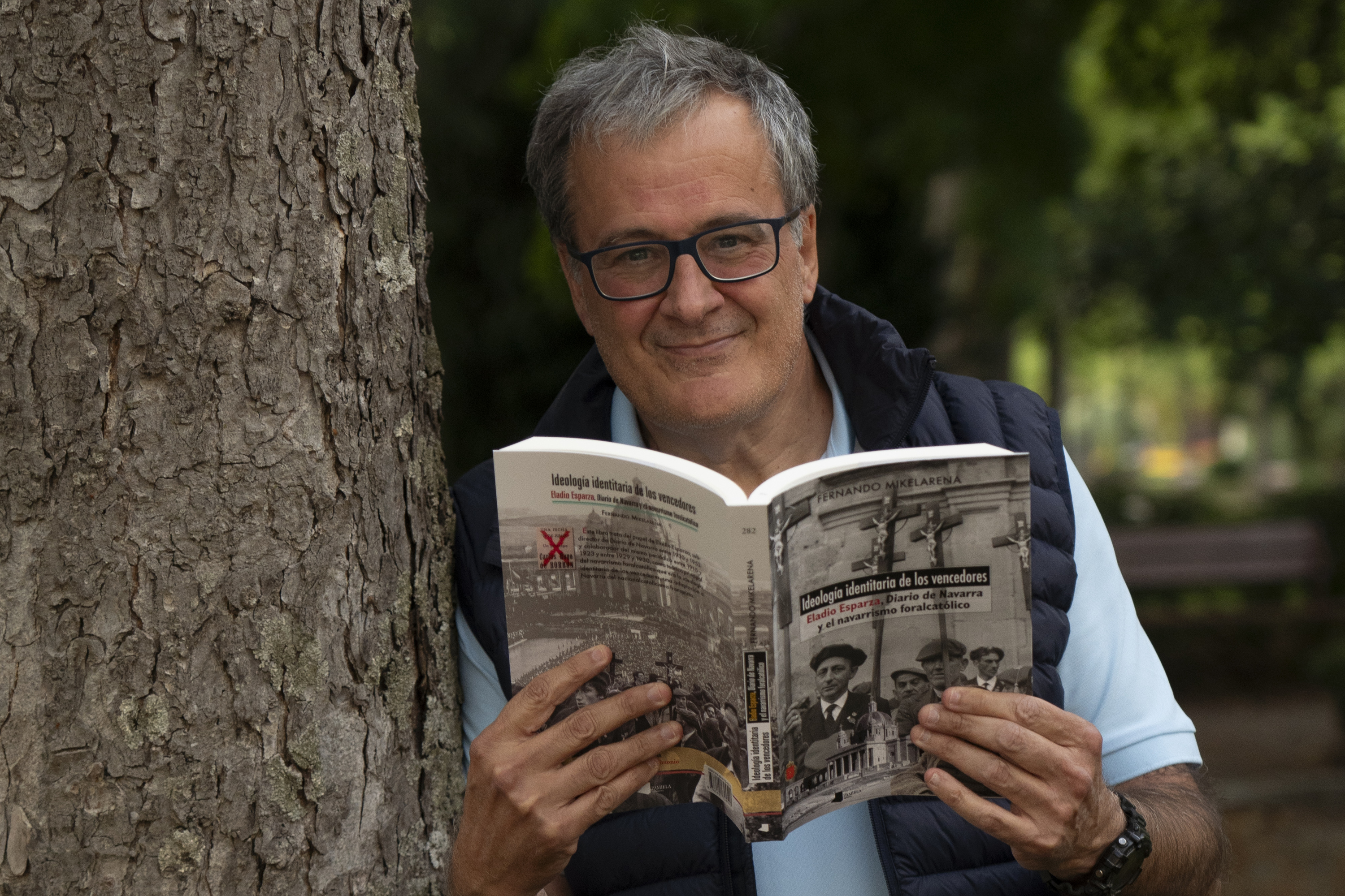 Mikelarenak 36ko estatu kolpeko irabazleen ideologia identitarioa aztertu du bere azken liburuan