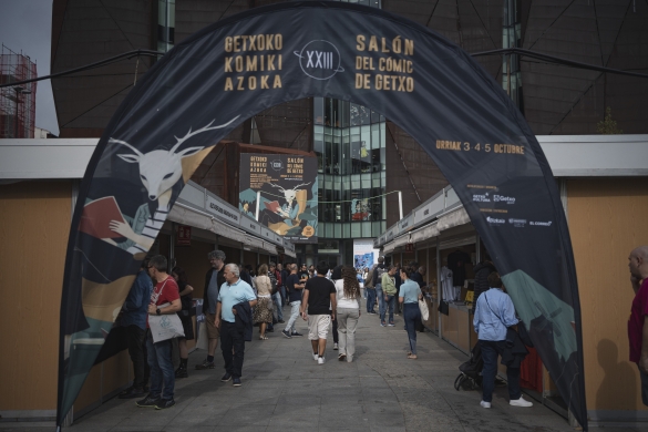 (ID_15383273) (Aritz Loiola/@FOKU) 2025-10-03, Getxo. Getxoko komiki azoka