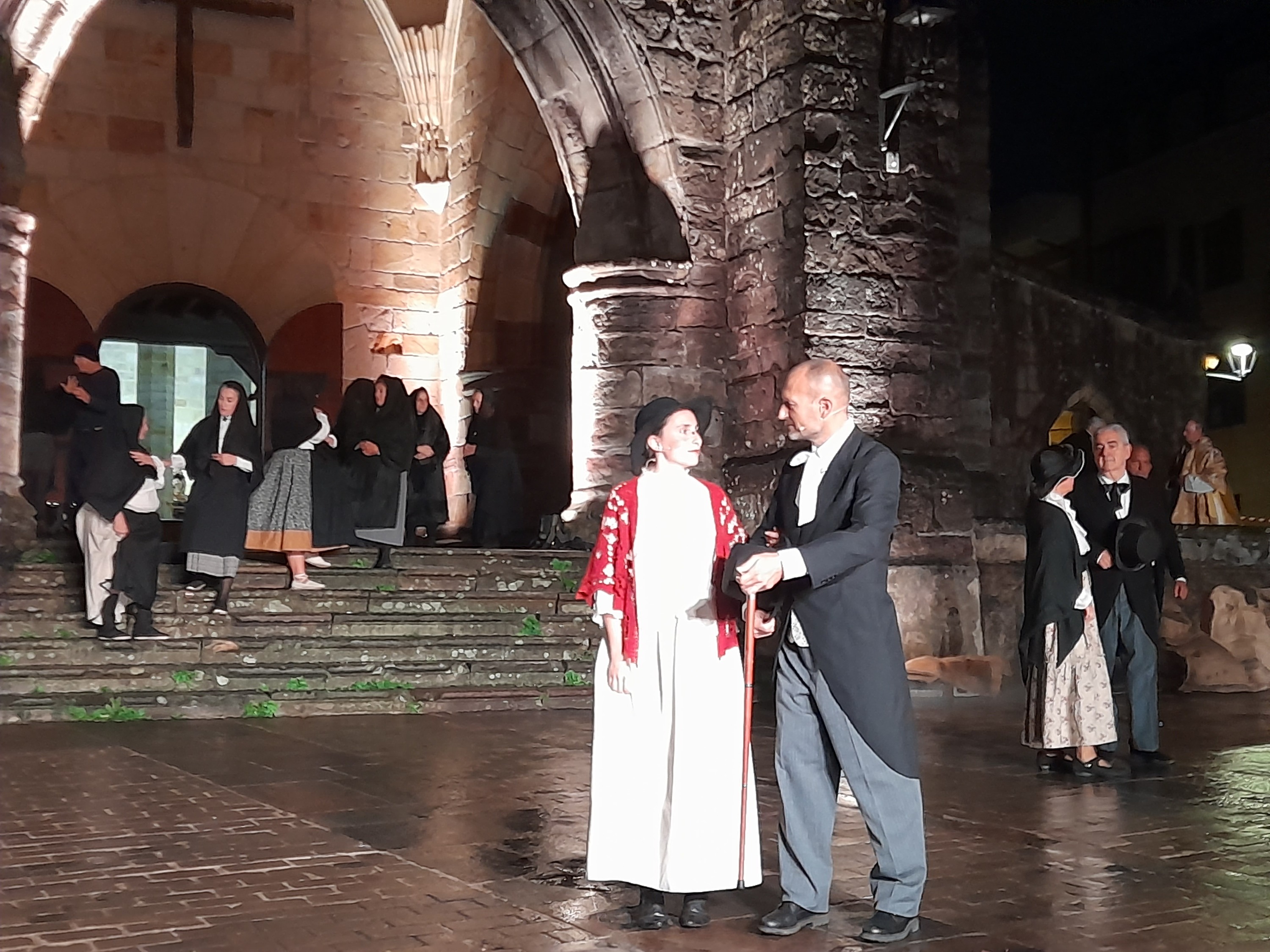 'Isuskitza' antzezlanaren emanaldia, urriaren 4an, Plentzian (Bizkaia). AGUS PEREZ