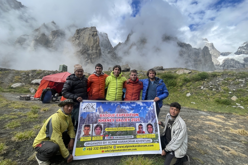 Khane Valley espedizioa. Taldekideak