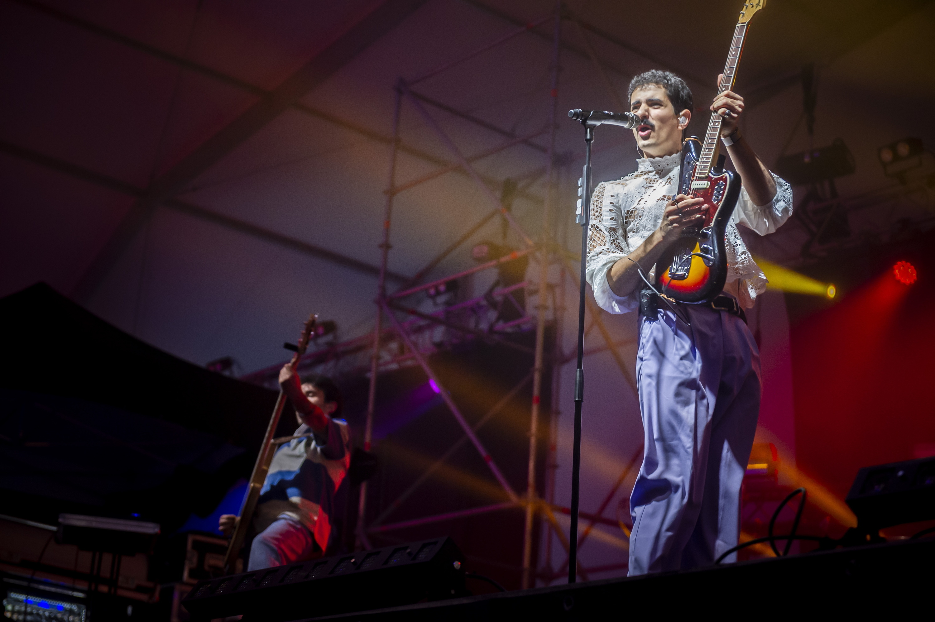 Bulego musika taldea, 2022ko Hatortxu Rock jaialdian, Atarrabian. JAIZKI FONTANEDA / FOKU