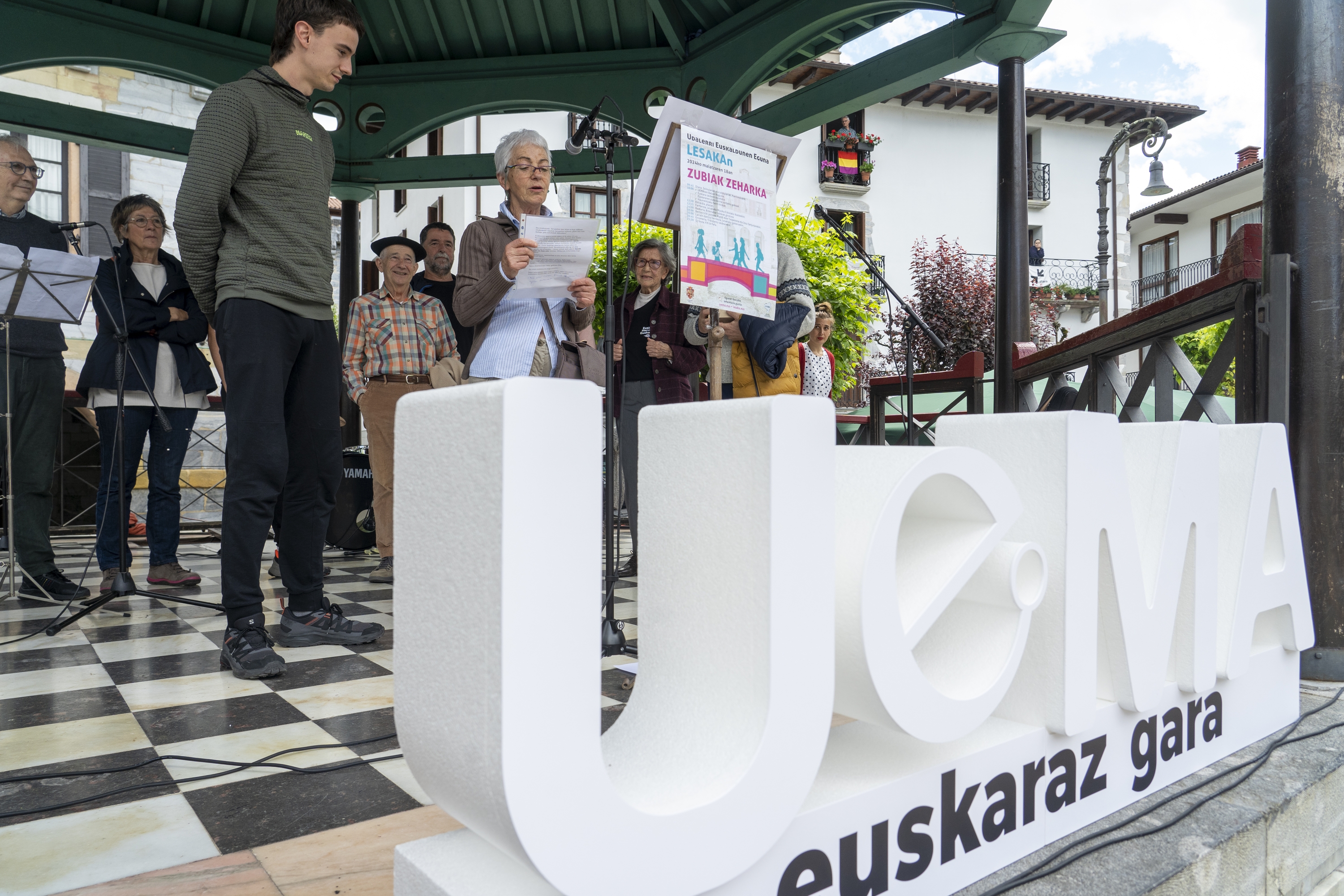 UEMA eguna, Lesakan, lehengo urtean. GORKA RUBIO / FOKU