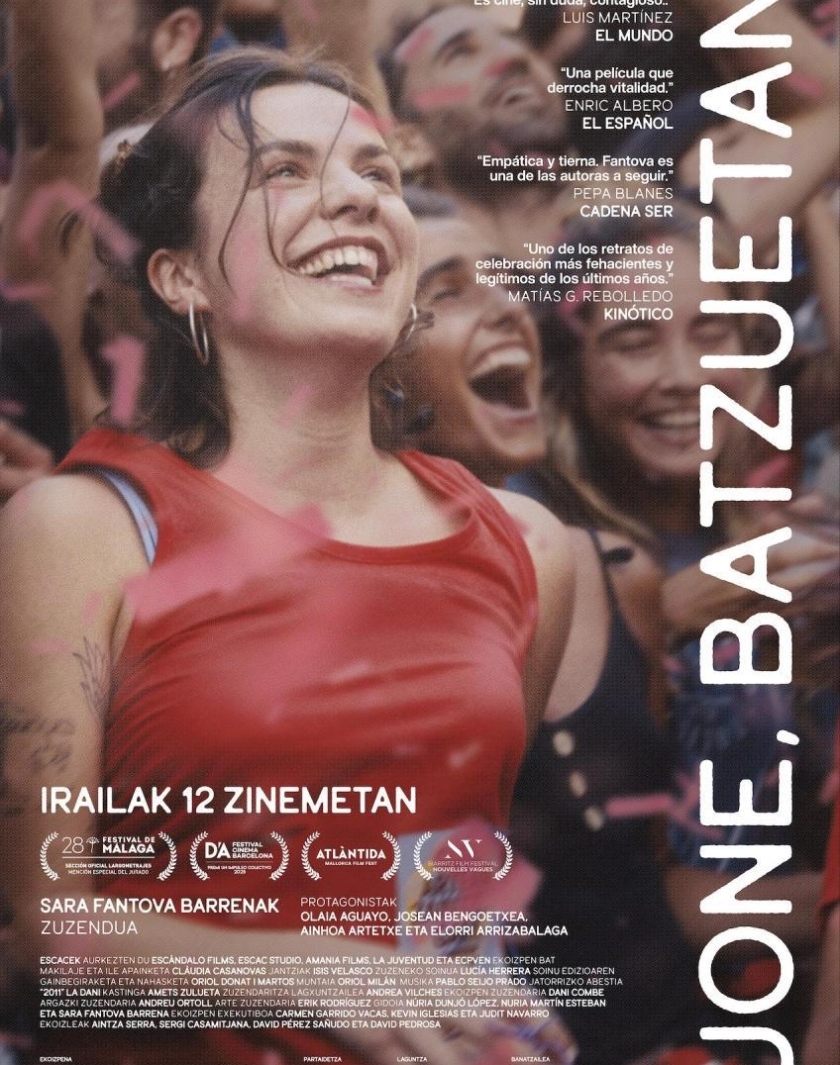 Jone Batzuetan filmaren afixa Jone Batzuetan filmaren afixa