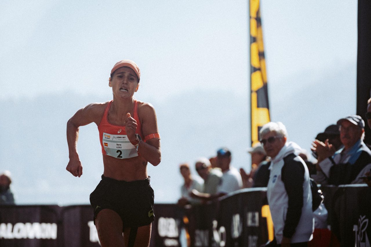 Sara Alonso Ledro Sky Trentino proban, GTWS zirkuituko finalean