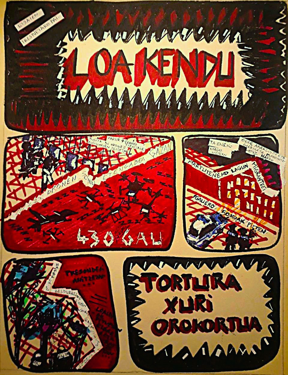 'Estatuen tresnetako bat'. GALTZAGORRI