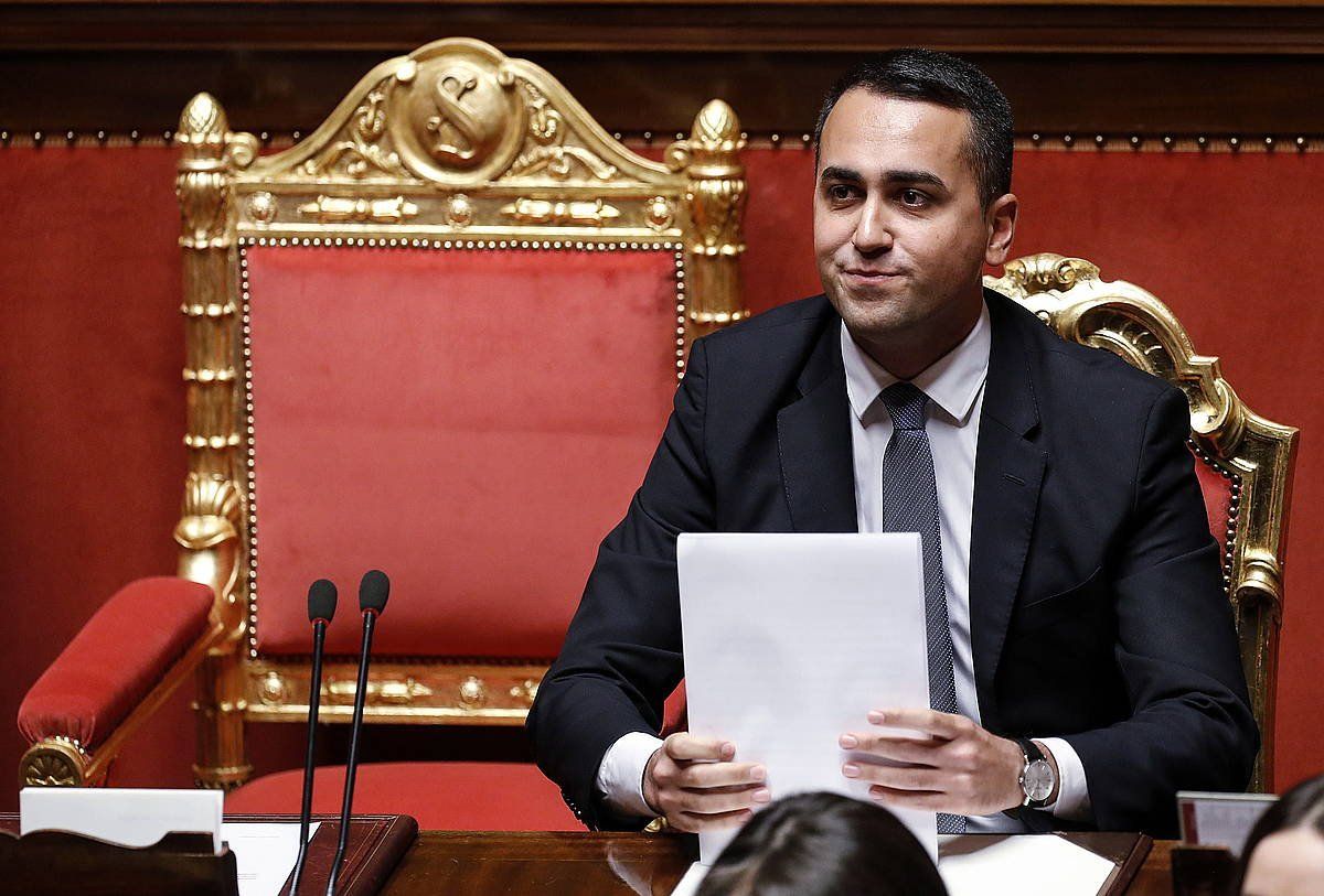 Di Maio Italiako Senatuan, iragan astean. EFE