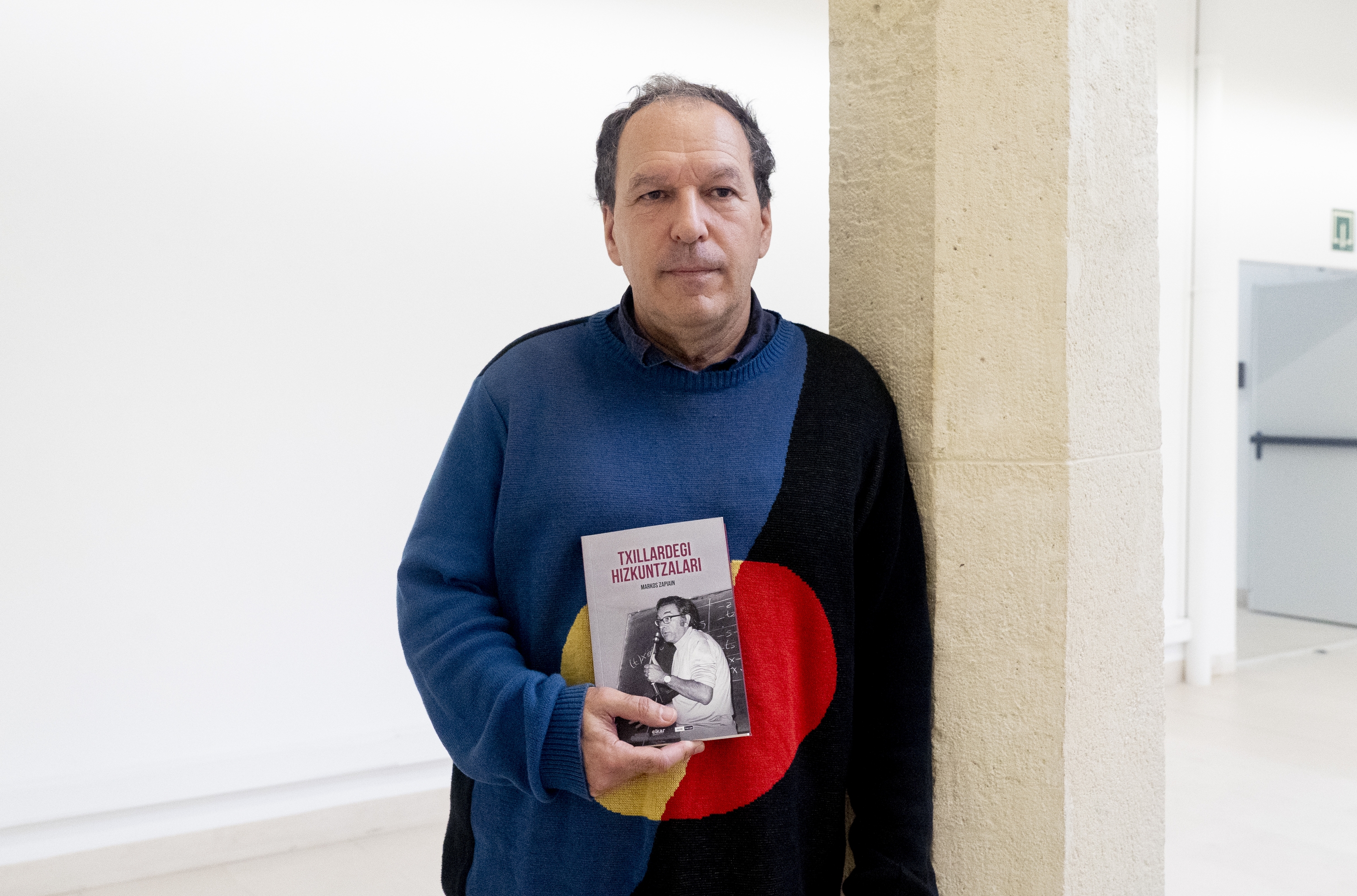 Markos Zapiain idazlea, gaur, Gasteizen. RAUL BOGAJO / FOKU