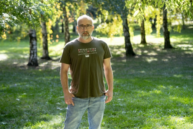 (ID_15414433) (Iñigo Uriz/@FOKU) 2025-10-13, Iruñea.Ramon Lacalzada, LAB - Erriberako arduraduna