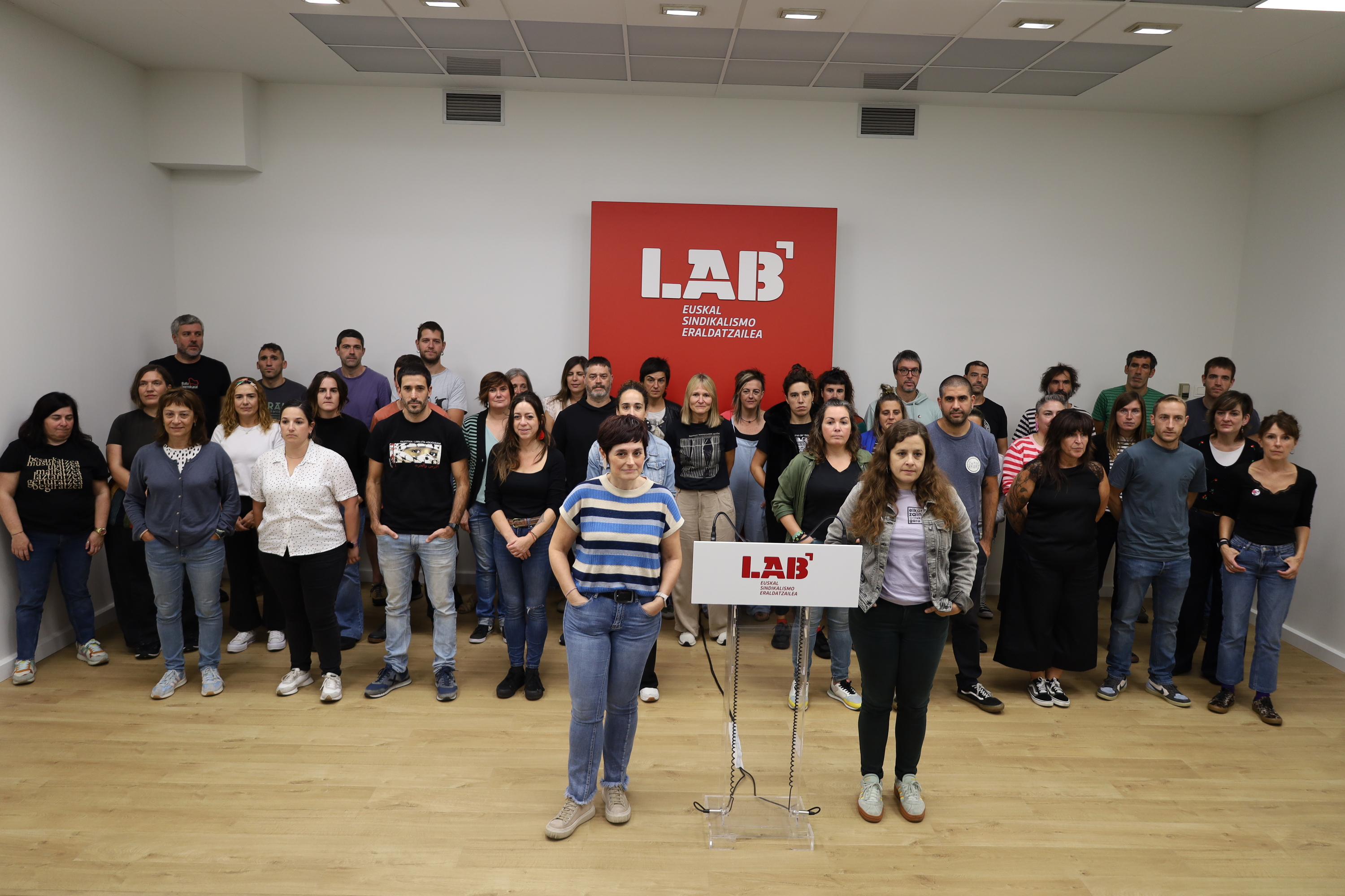 LAB sindikatuak eskola segregazioaren aurkako dekalogoa aurkeztu du. BERRIA
