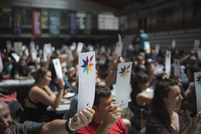 Ekainaren 28an eginiko konferentzian onartu zuten kongresua aurtengo udazkenera aurreratzea. SORTU