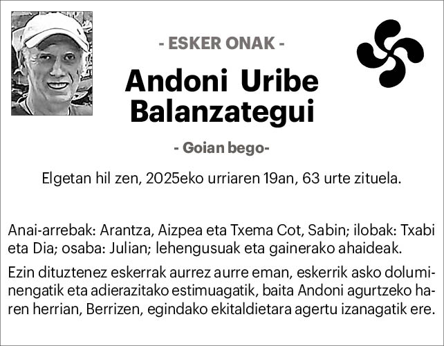 Andoni Uribe Balanzategui 2x2