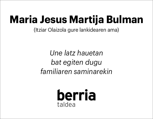 Maria Jesus Martija (BERRIA taldea) 2x2