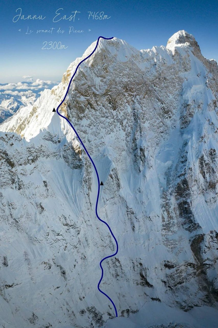 Ekialdeko Jannu (7.468 m) mendiaren eskalada Ekialdeko Jannu (7.468 m) mendiaren eskalada